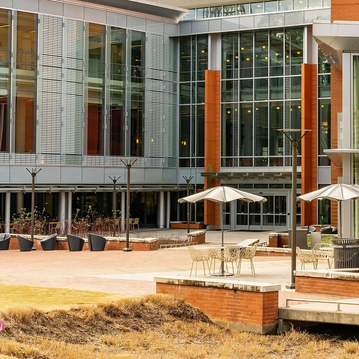 university campus students